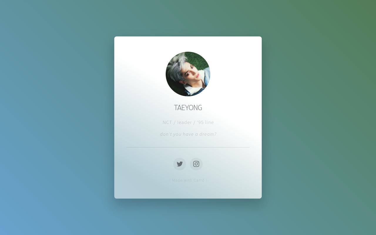 Carrd profile picture for @styled